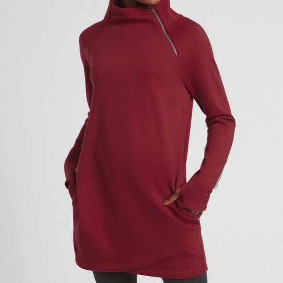 Athleta Cozy Karma Asym Sweatshirt . - Picture 1 of 16